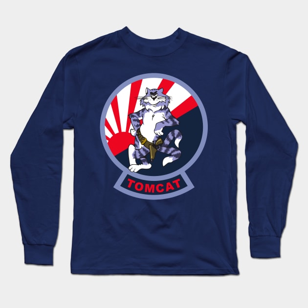 Tomcat Sundowners Long Sleeve T-Shirt by MBK